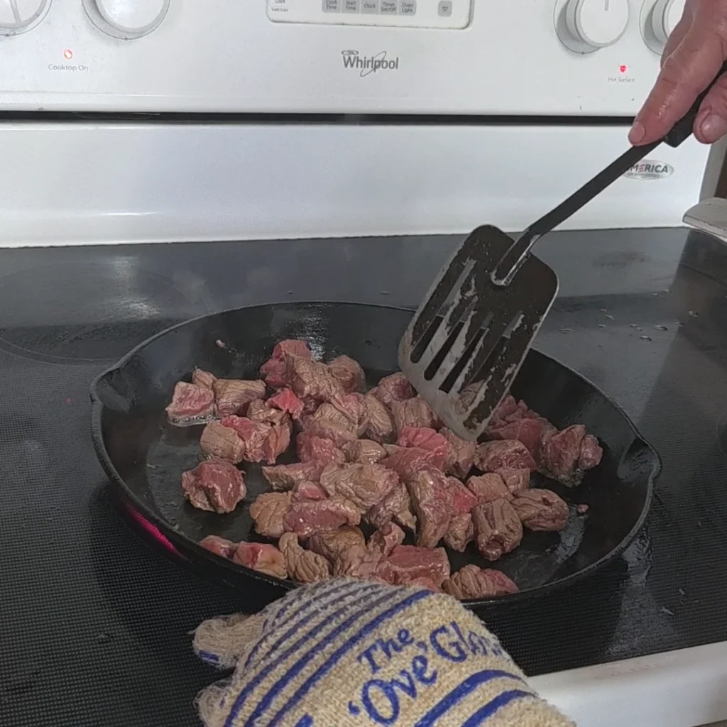 Browning The Meat