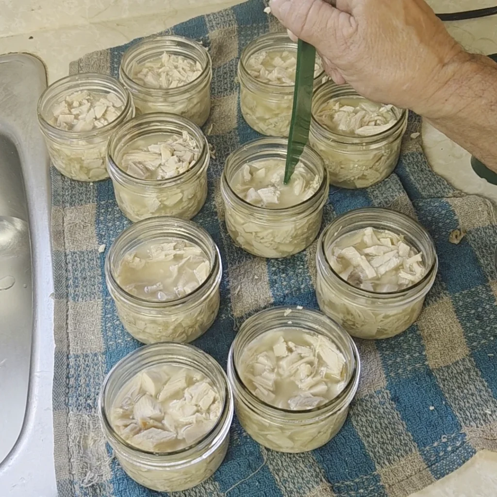 Checking the headspace