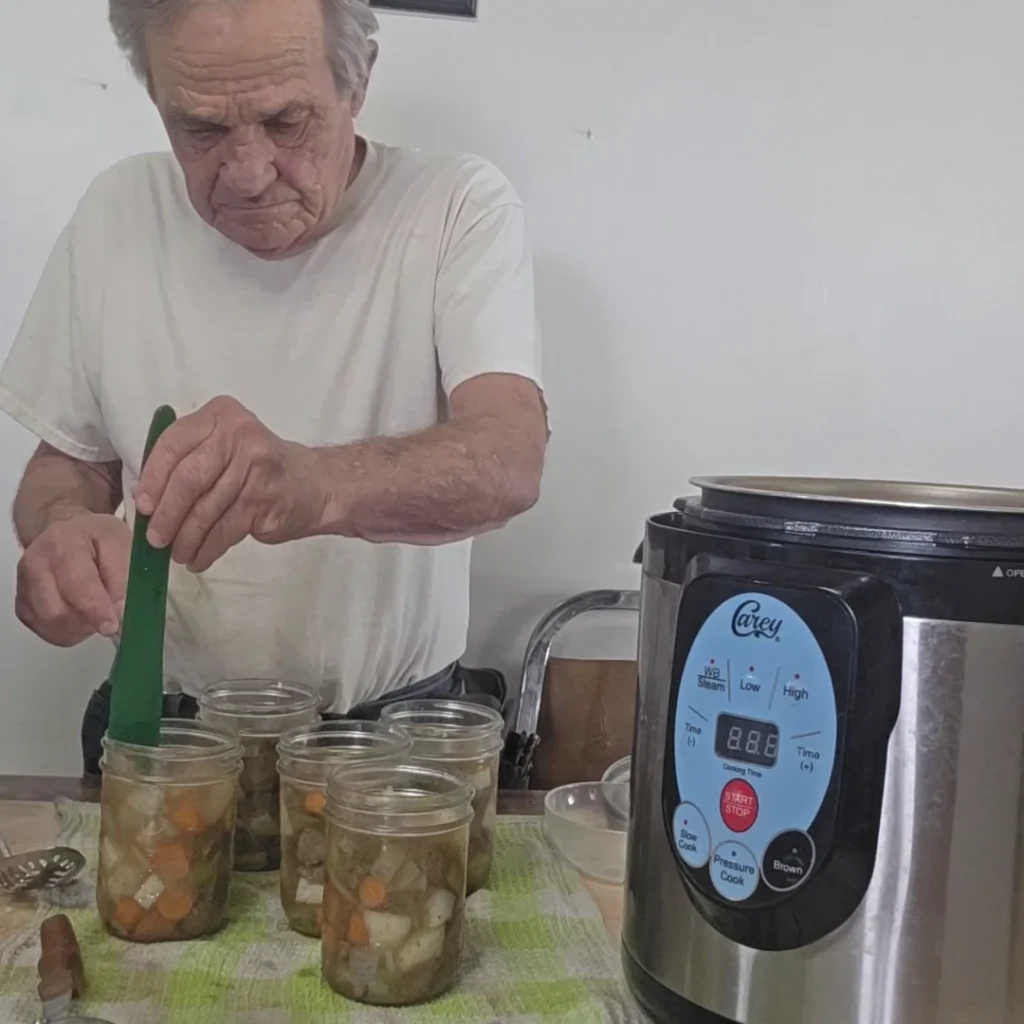 Checking the headspace