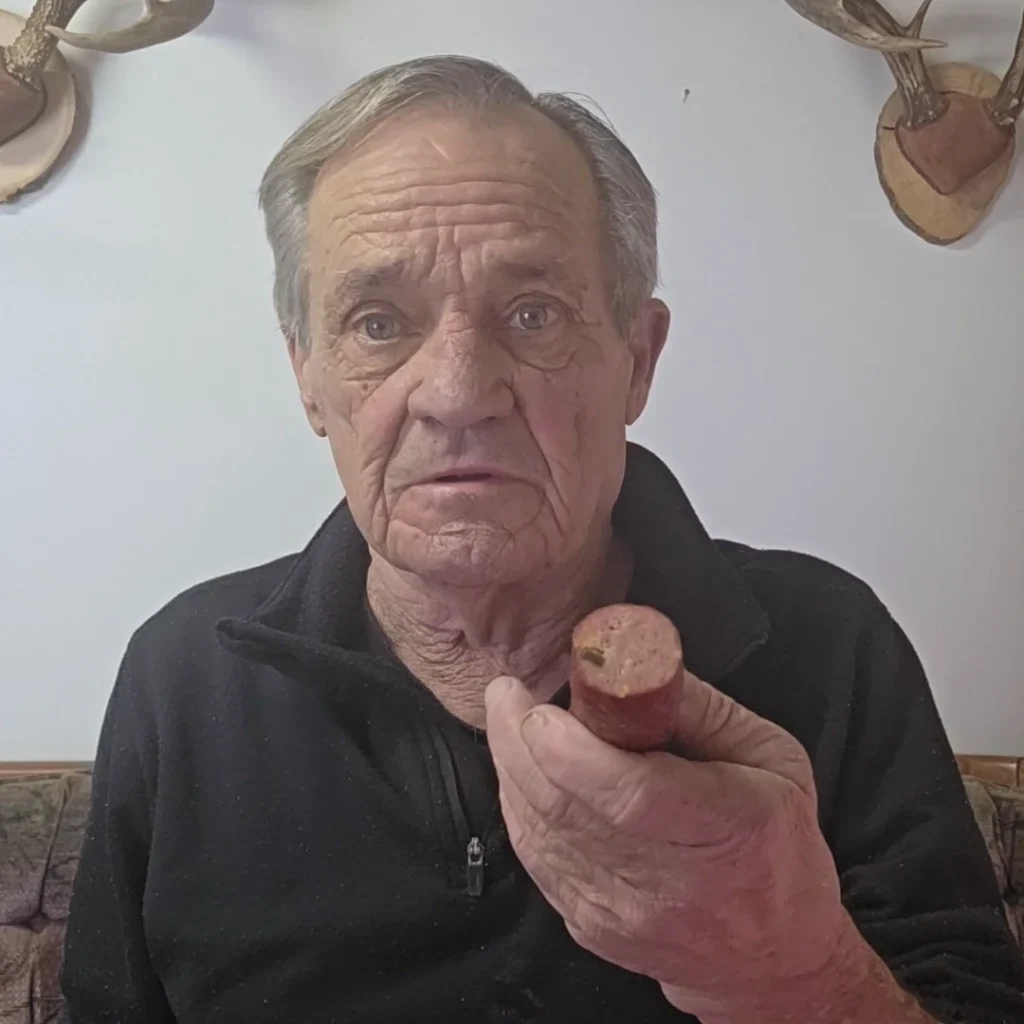 See inside of the smokie