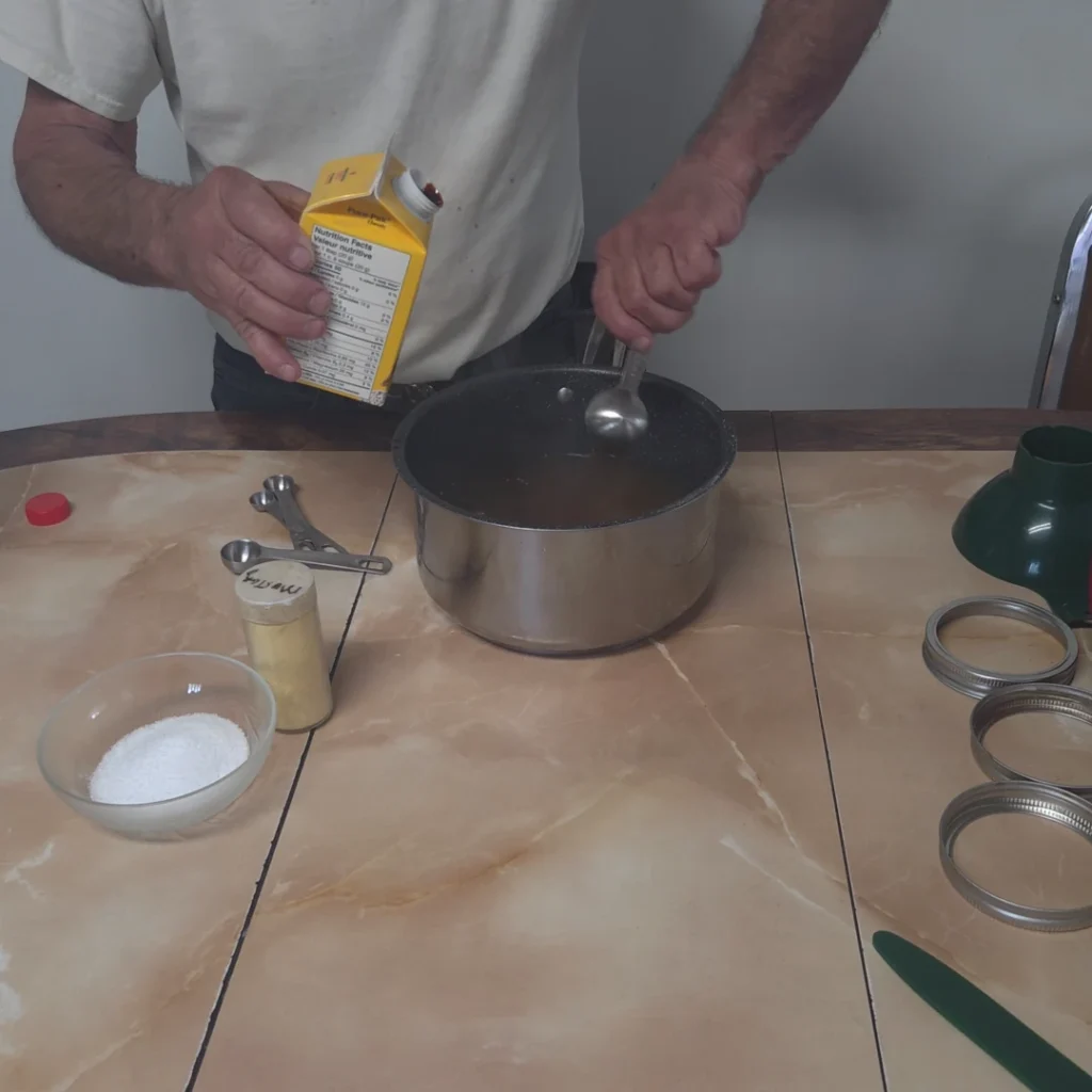 Making The Sauce