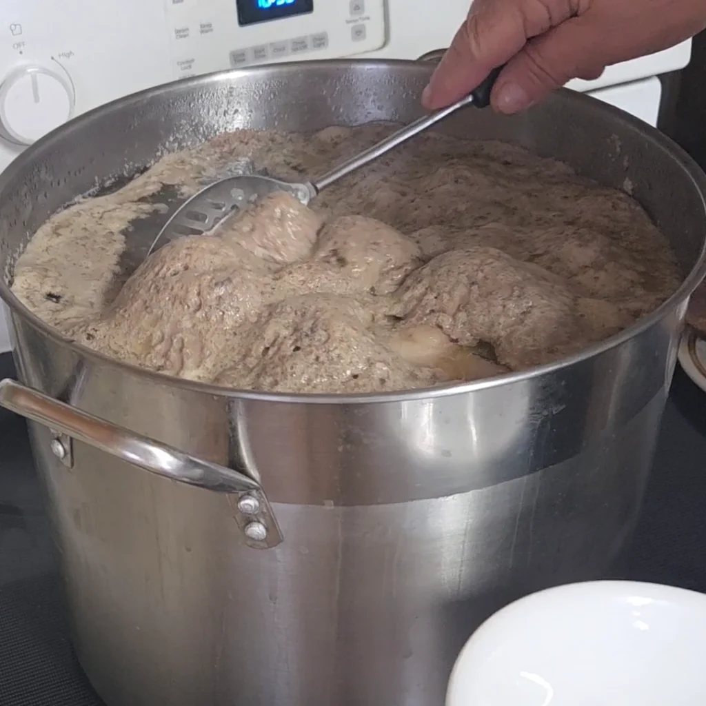 Skimming the foam off