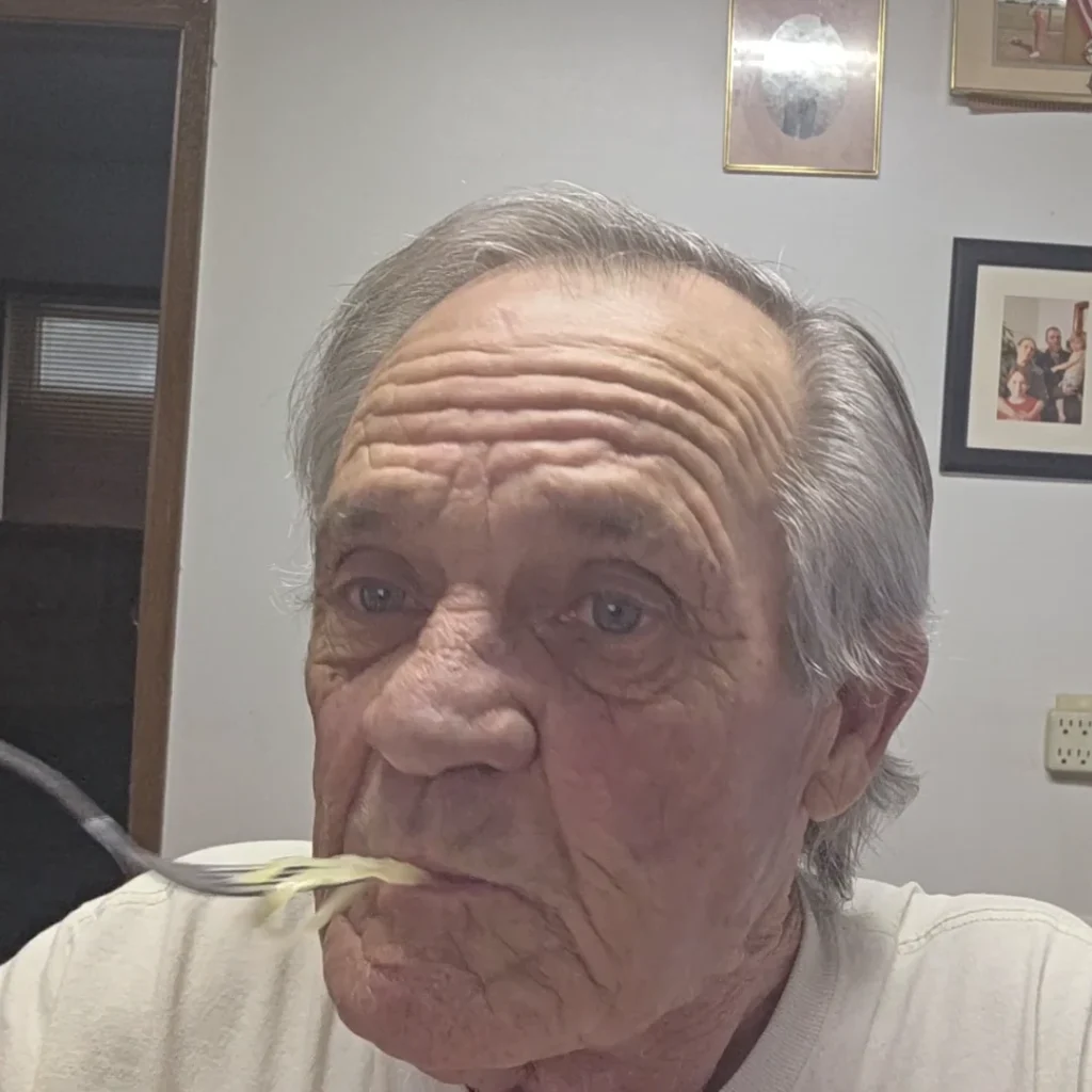 Tasting the sauerkraut