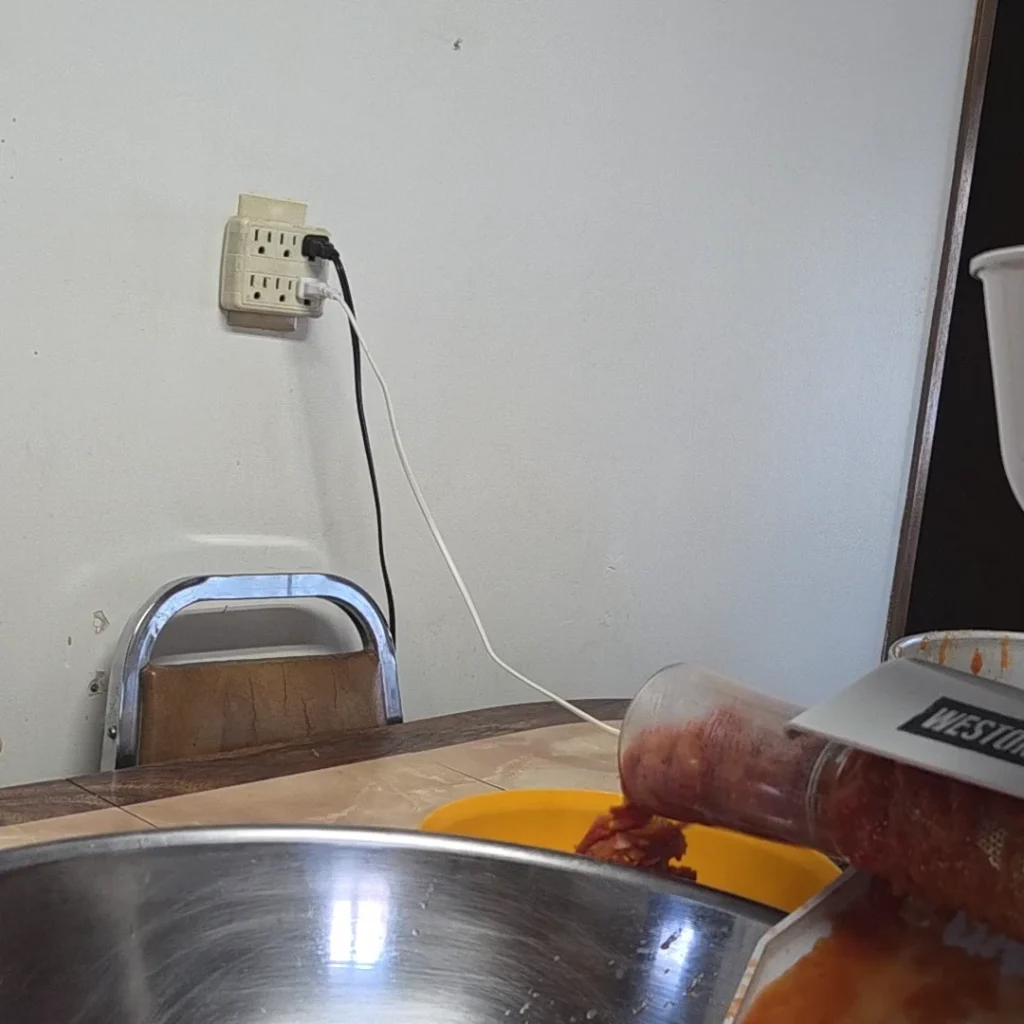 Remove skin and seeds